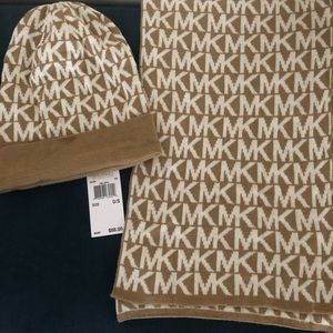 Beanie and scarf set